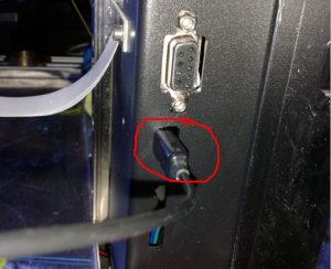 USB: Lower Right Spine
